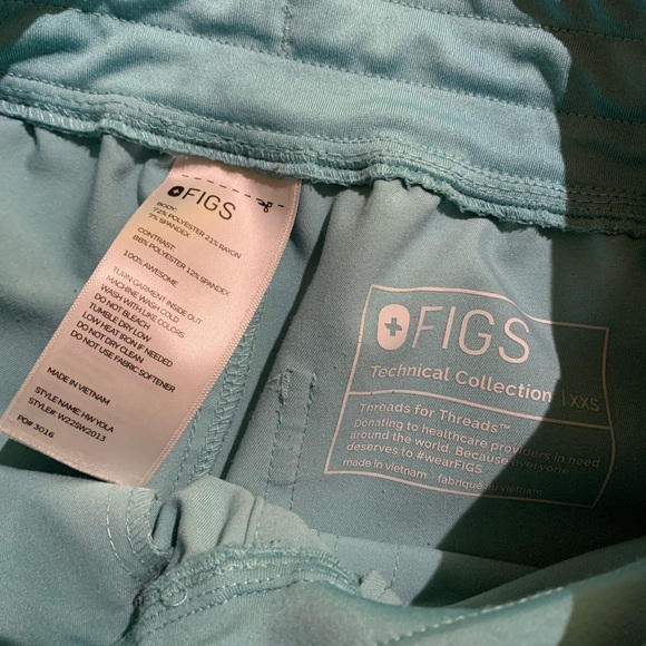 Figs High Waisted Yola Skinny Scrub Pant - Picture 6 of 6